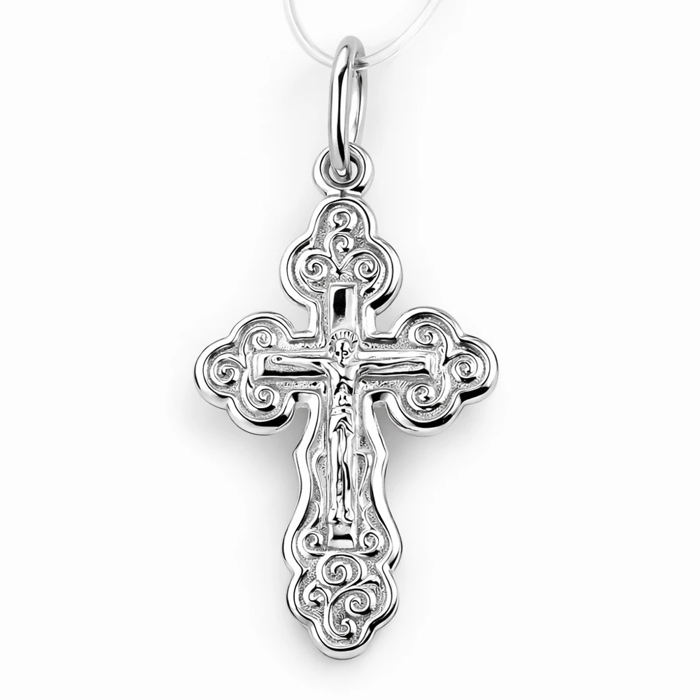 Крестик из серебра 925 пробы