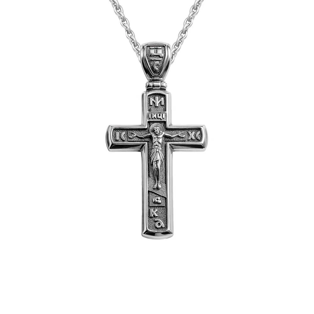 Крестик из серебра 925 пробы