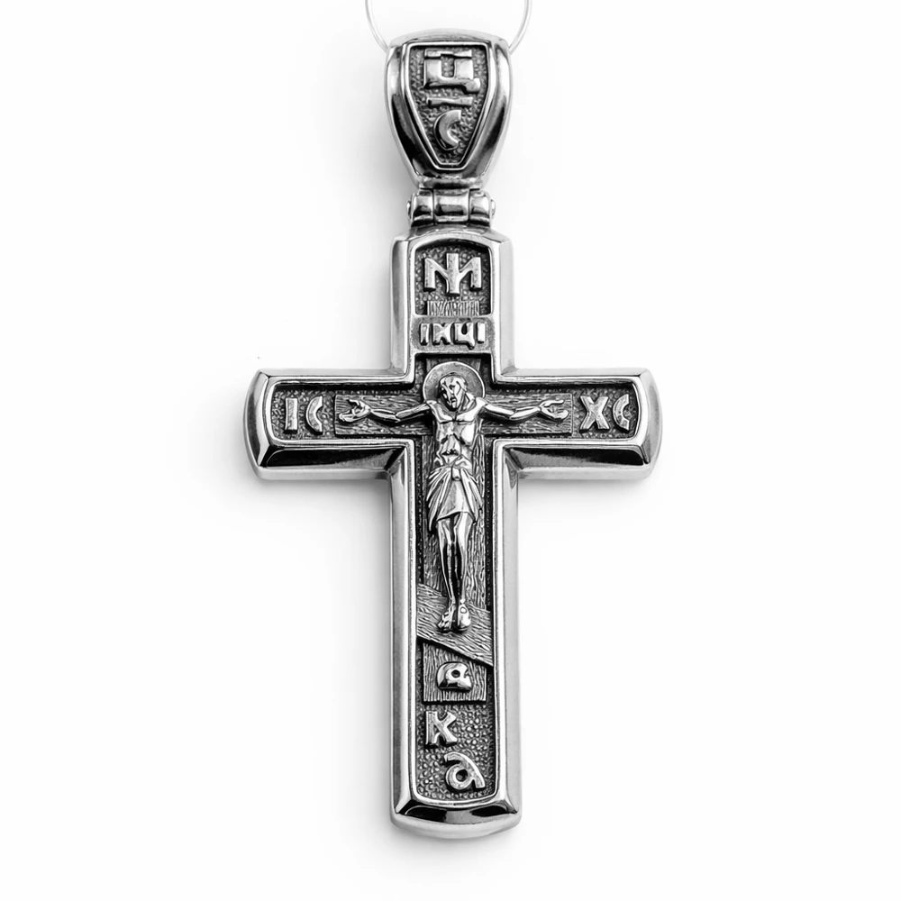 Крестик из серебра 925 пробы