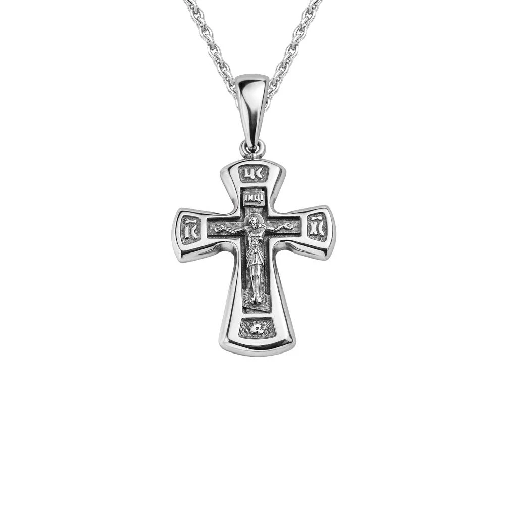 Крестик из серебра 925 пробы