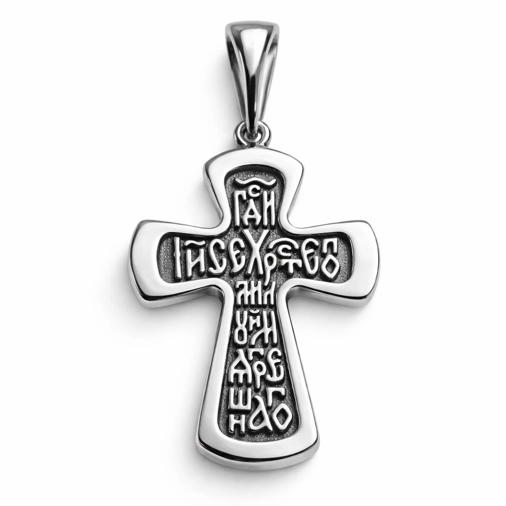 Крестик из серебра 925 пробы