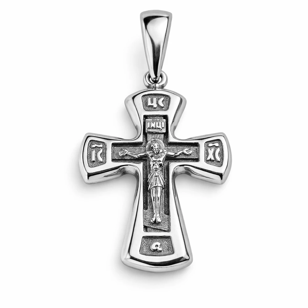 Крестик из серебра 925 пробы