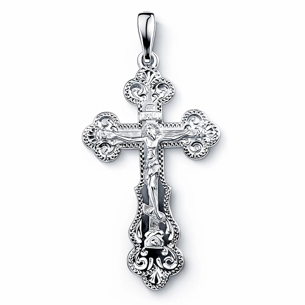 Крестик из серебра 925 пробы