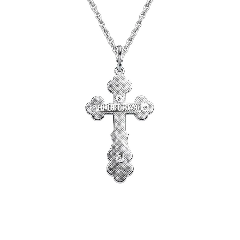 Крестик из серебра 925 пробы