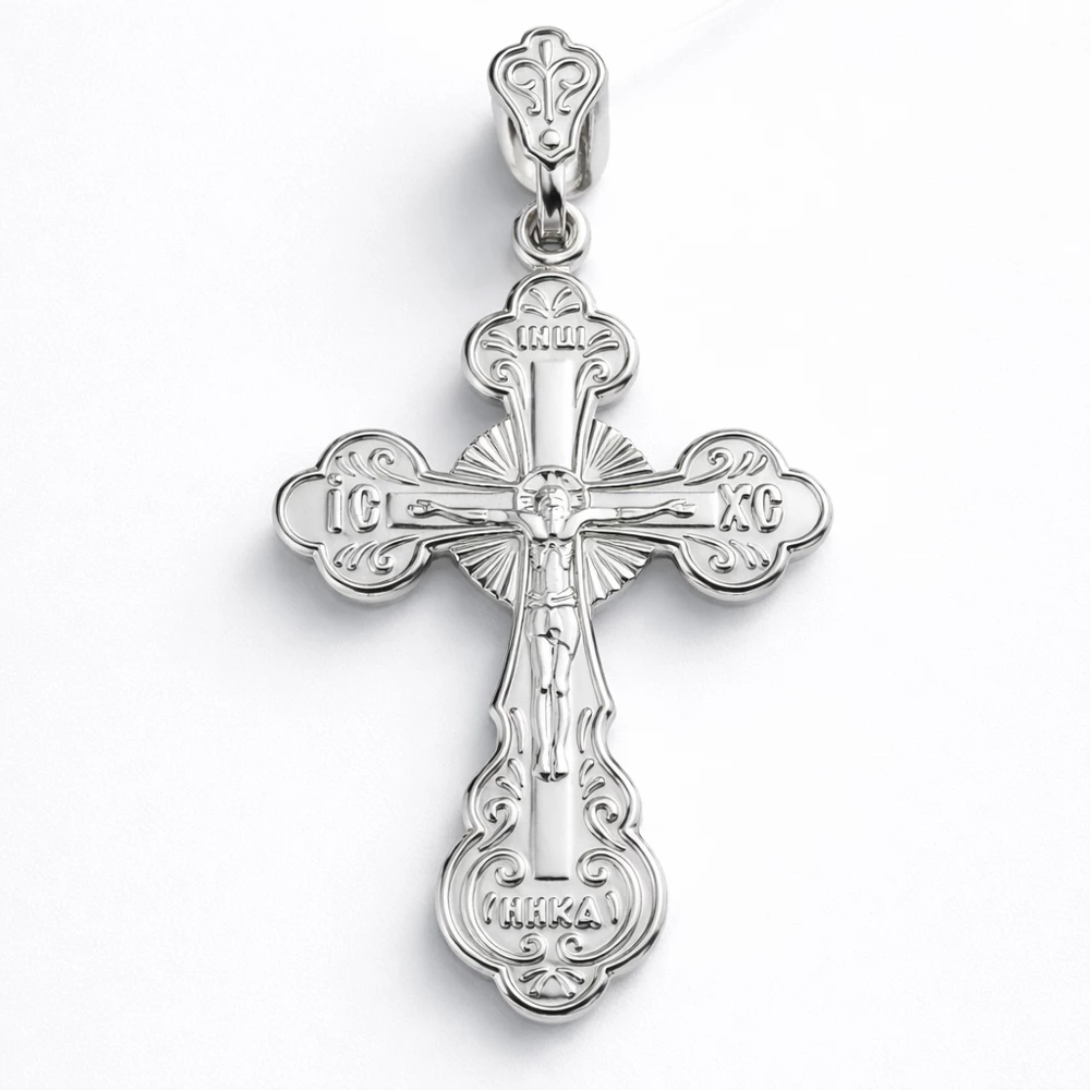 Крестик из серебра 925 пробы