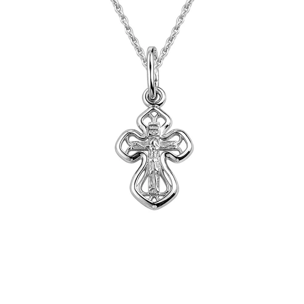 Крестик из серебра 925 пробы
