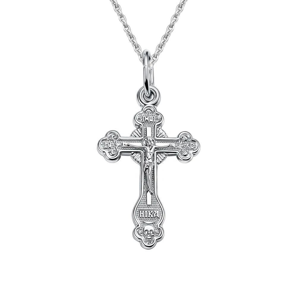 Крестик из серебра 925 пробы