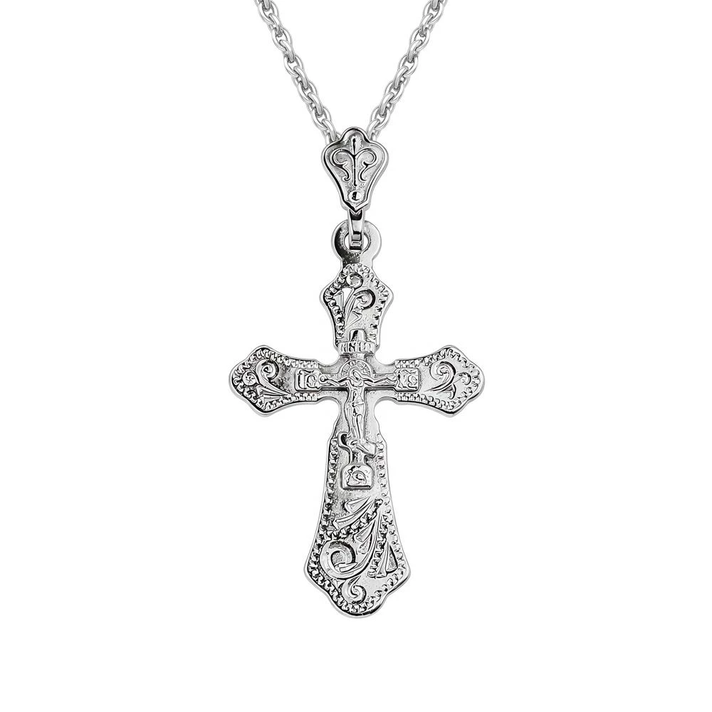 Крестик из серебра 925 пробы