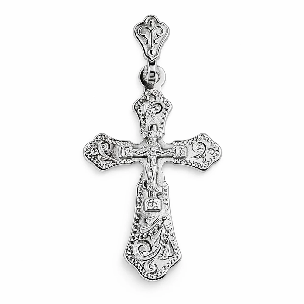 Крестик из серебра 925 пробы