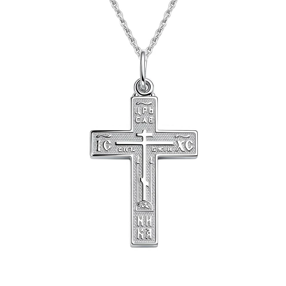 Крестик из серебра 925 пробы