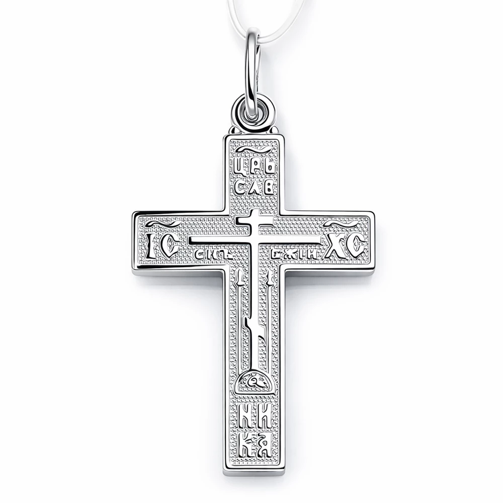 Крестик из серебра 925 пробы