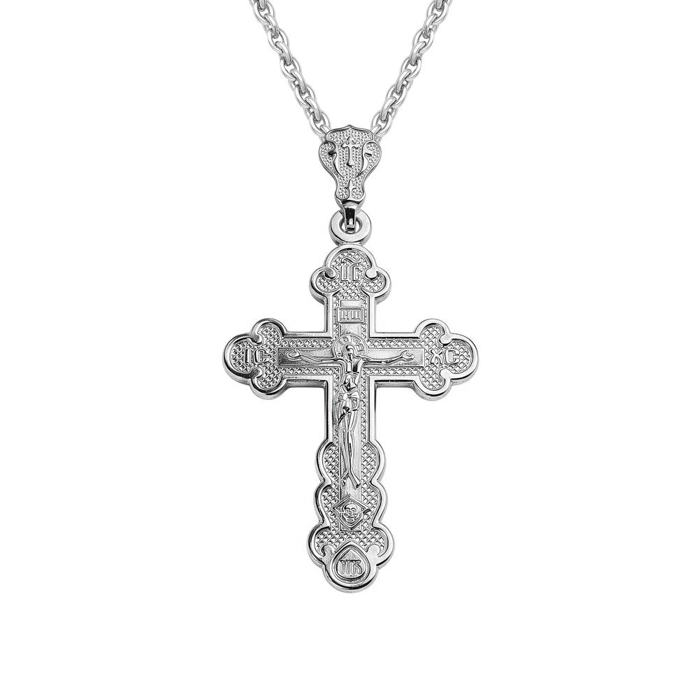 Крестик из серебра 925 пробы