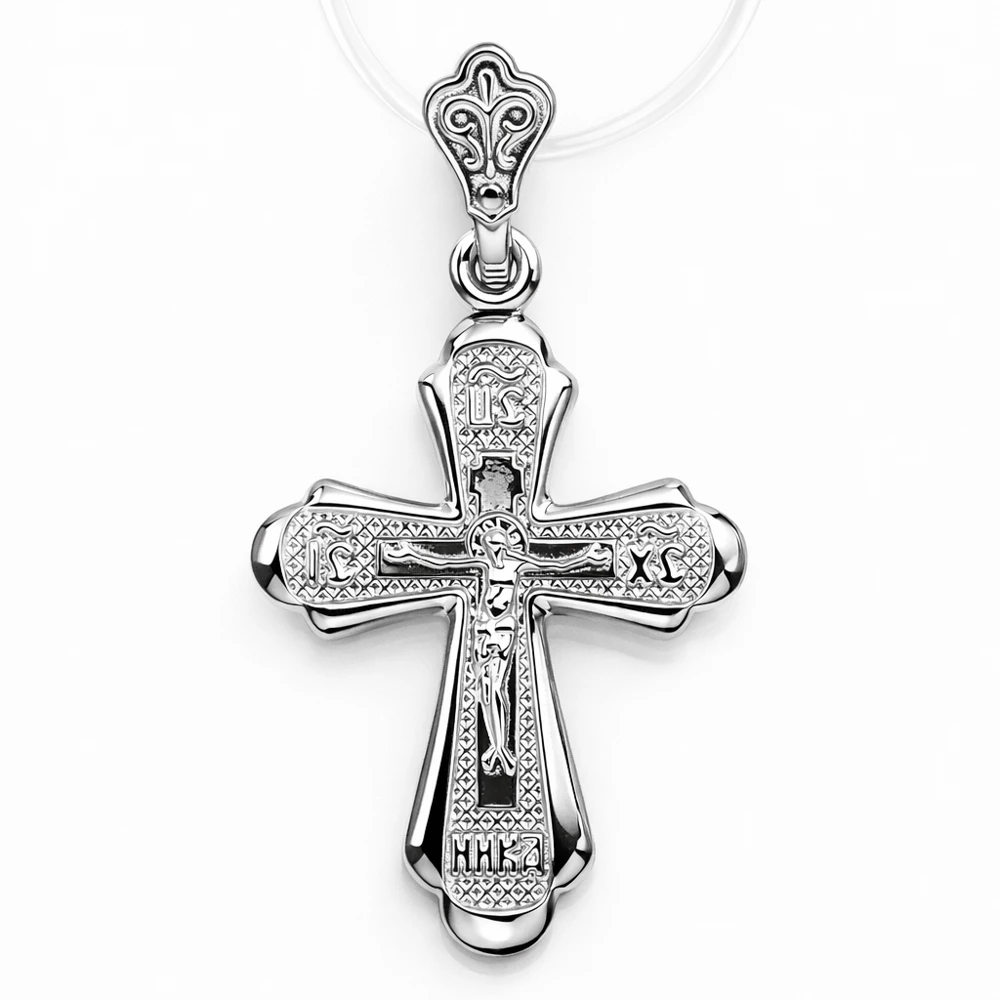Крестик из серебра 925 пробы