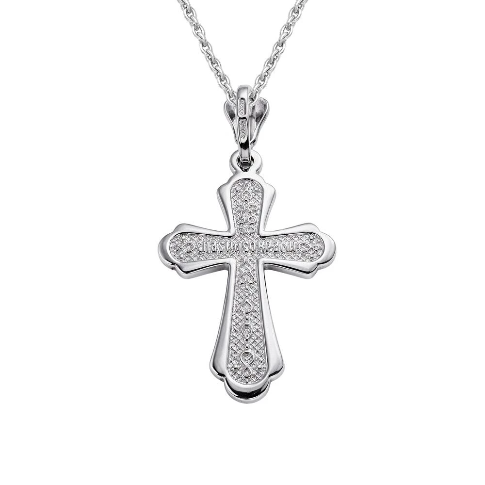 Крестик из серебра 925 пробы