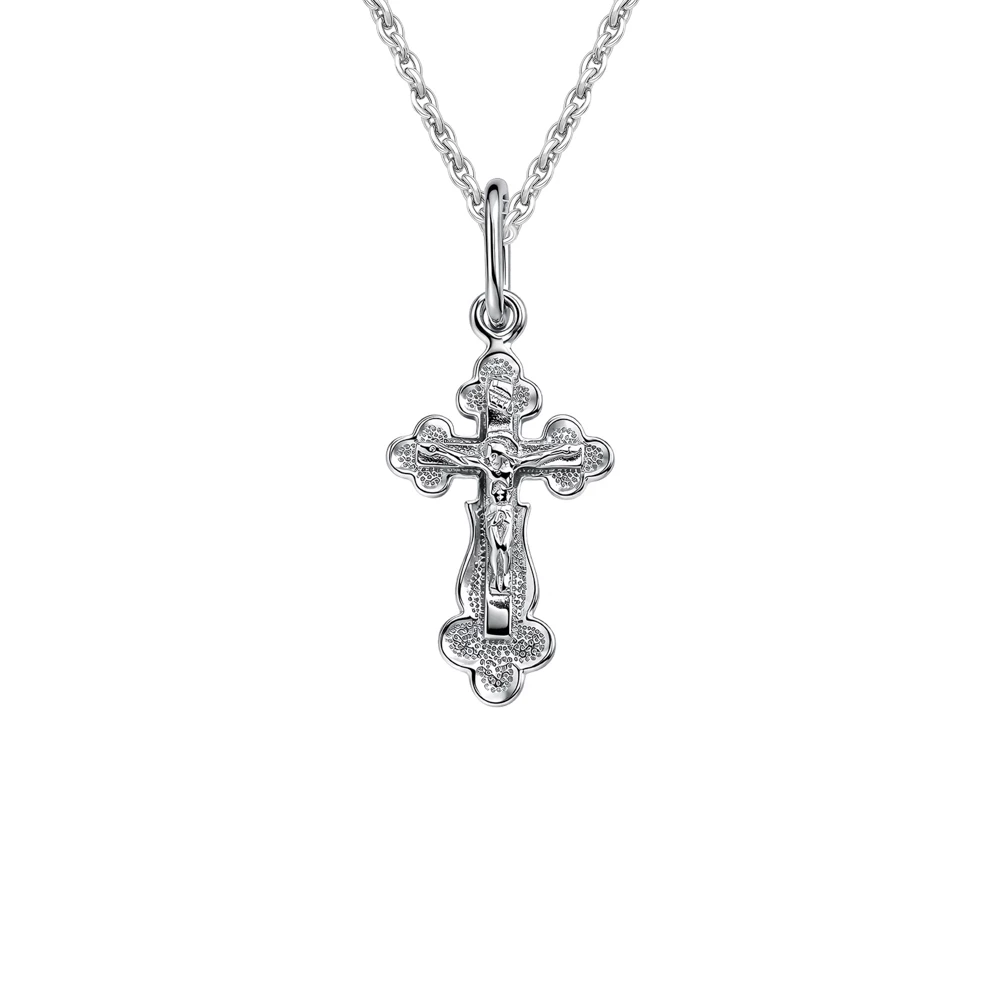 Крестик из серебра 925 пробы