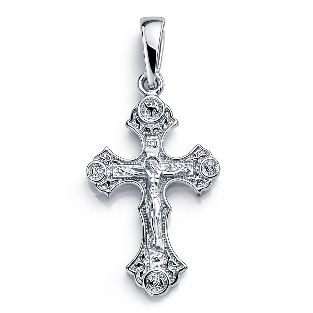 Крестик из серебра 925 пробы