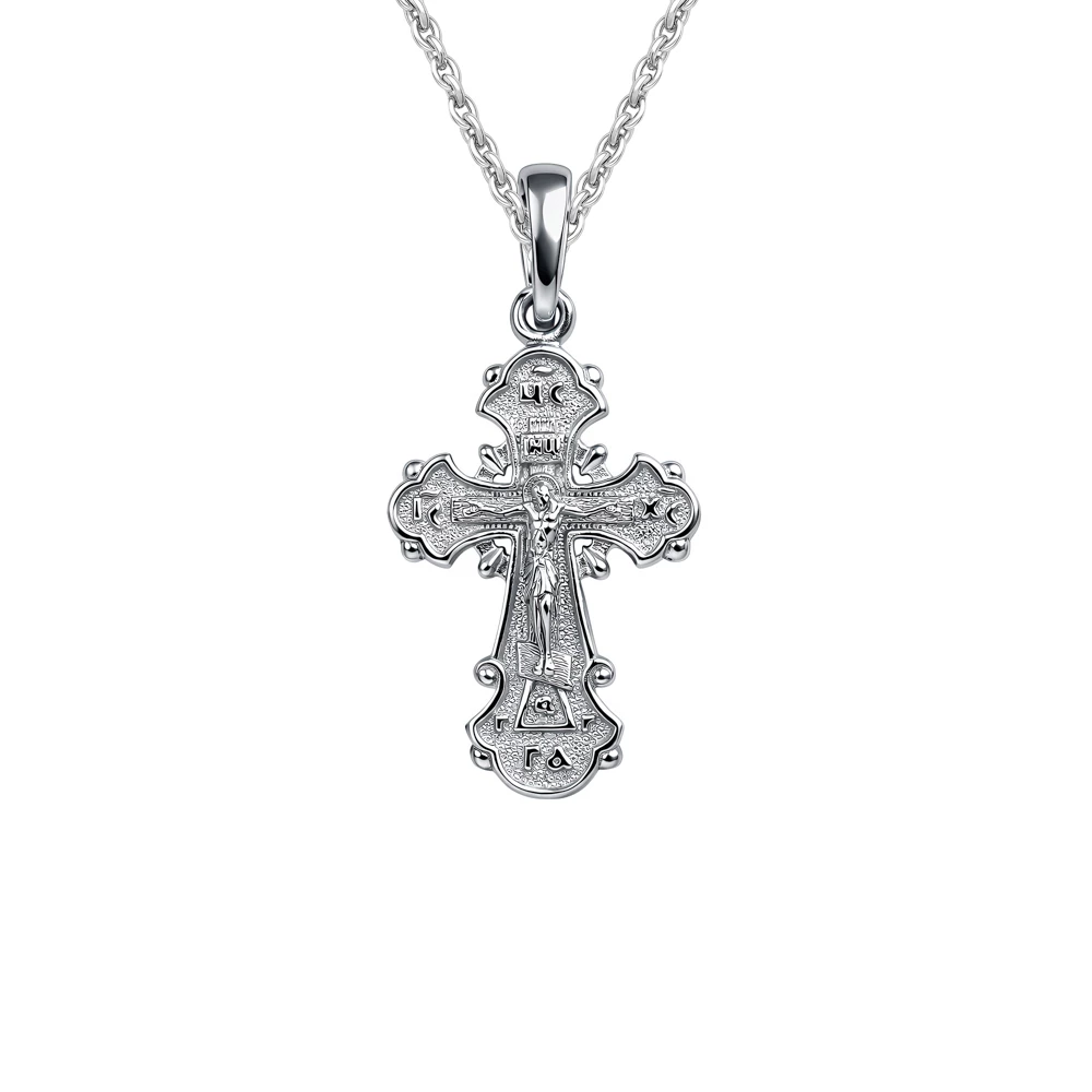 Крестик из серебра 925 пробы