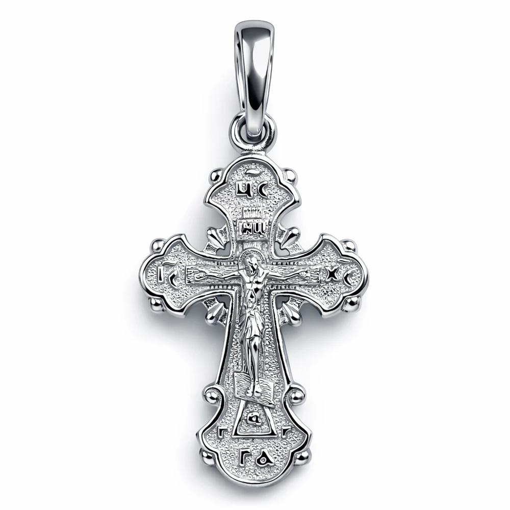 Крестик из серебра 925 пробы