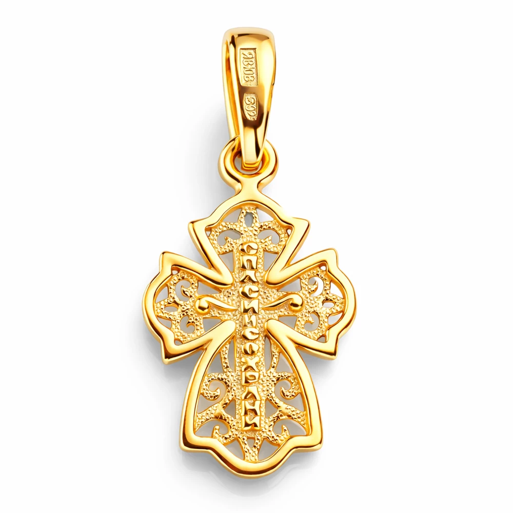 Крестик из серебра 925 пробы