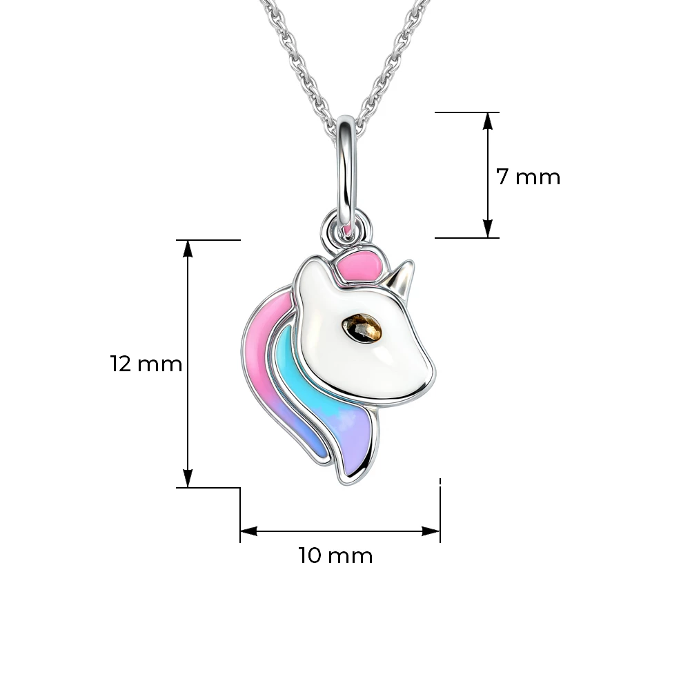 Подвес из серебра 925 пробы