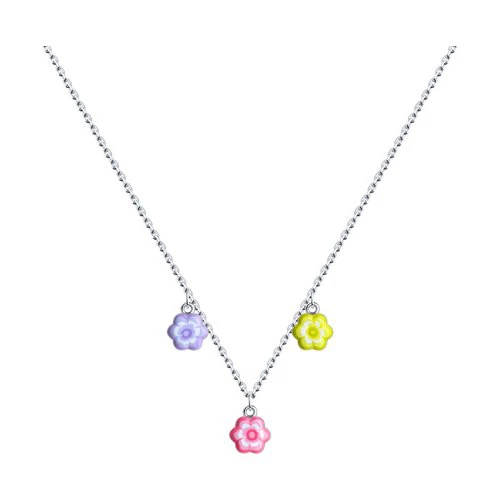Колье детское из серебра 925 пробы 1