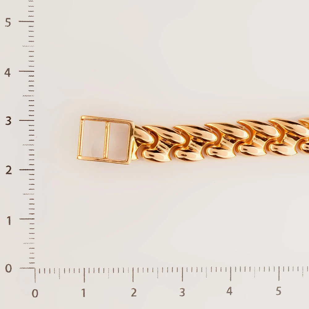 Часы с браслетом с часовой механизмом из красного золота 585 пробы 3