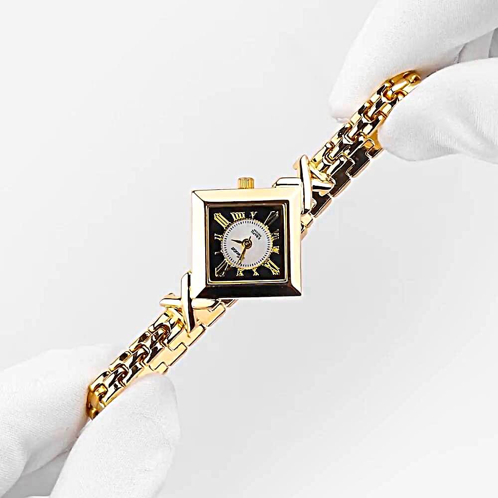 Часы с браслетом из красного золота 585 пробы 1