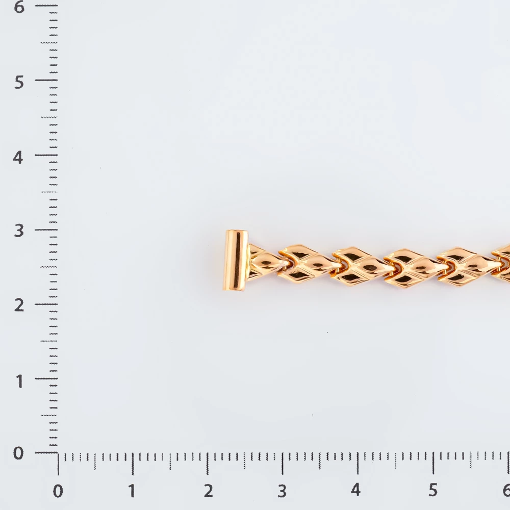 Браслет для часов из красного золота 585 пробы 2