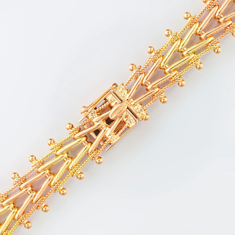 Браслет для часов из красного золота 583 пробы 1