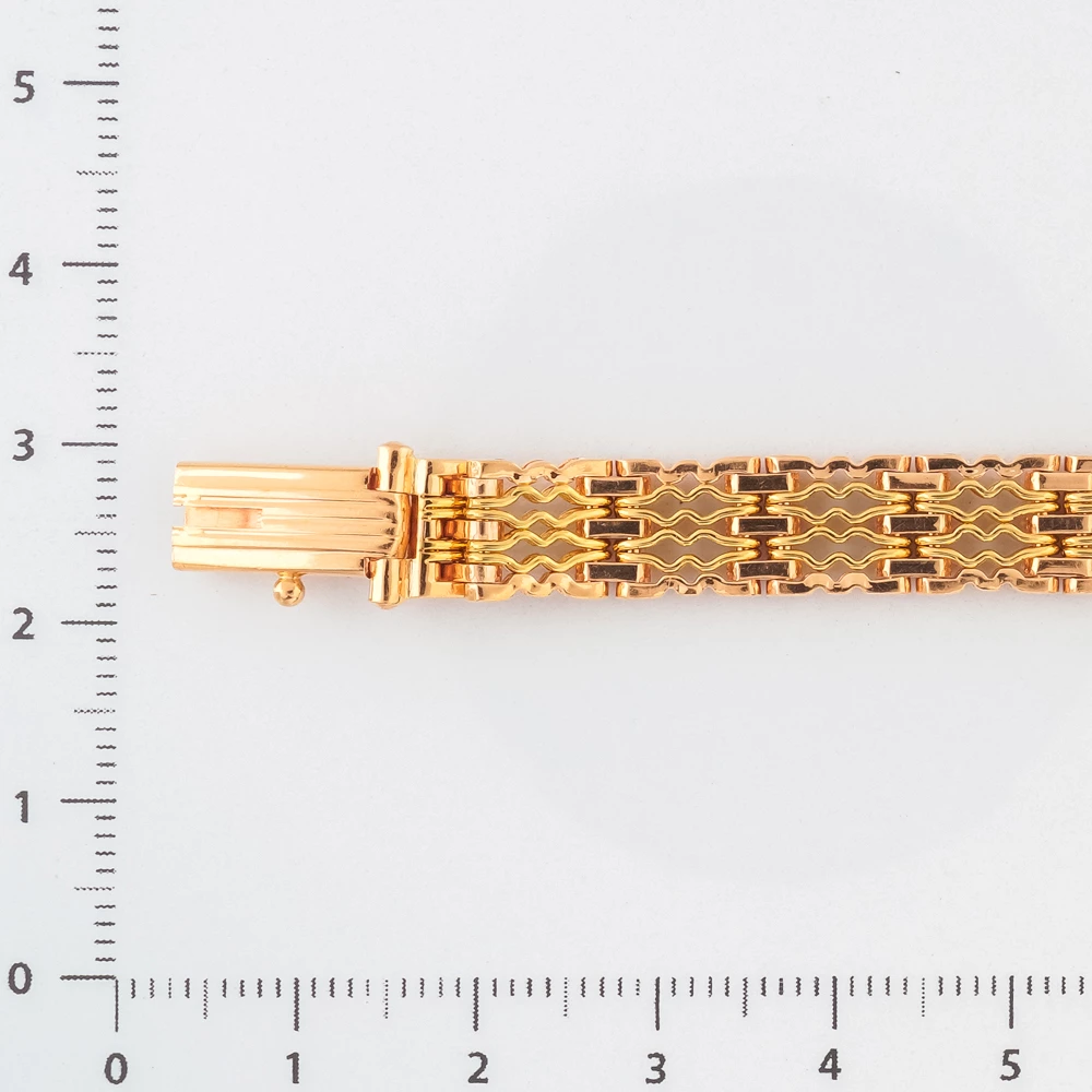 Часы с браслетом с бриллиантом из красного золота 583 пробы 2