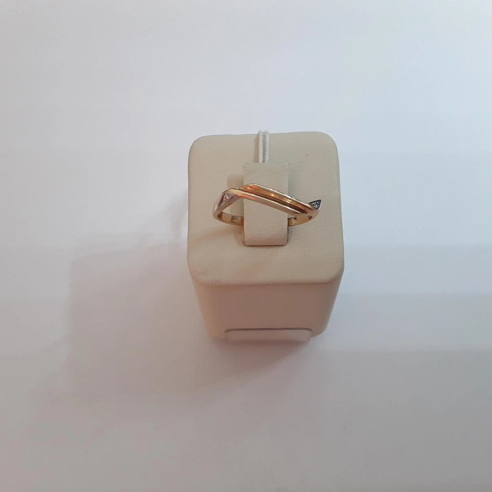 Кольцо из красного золота 585 пробы 1