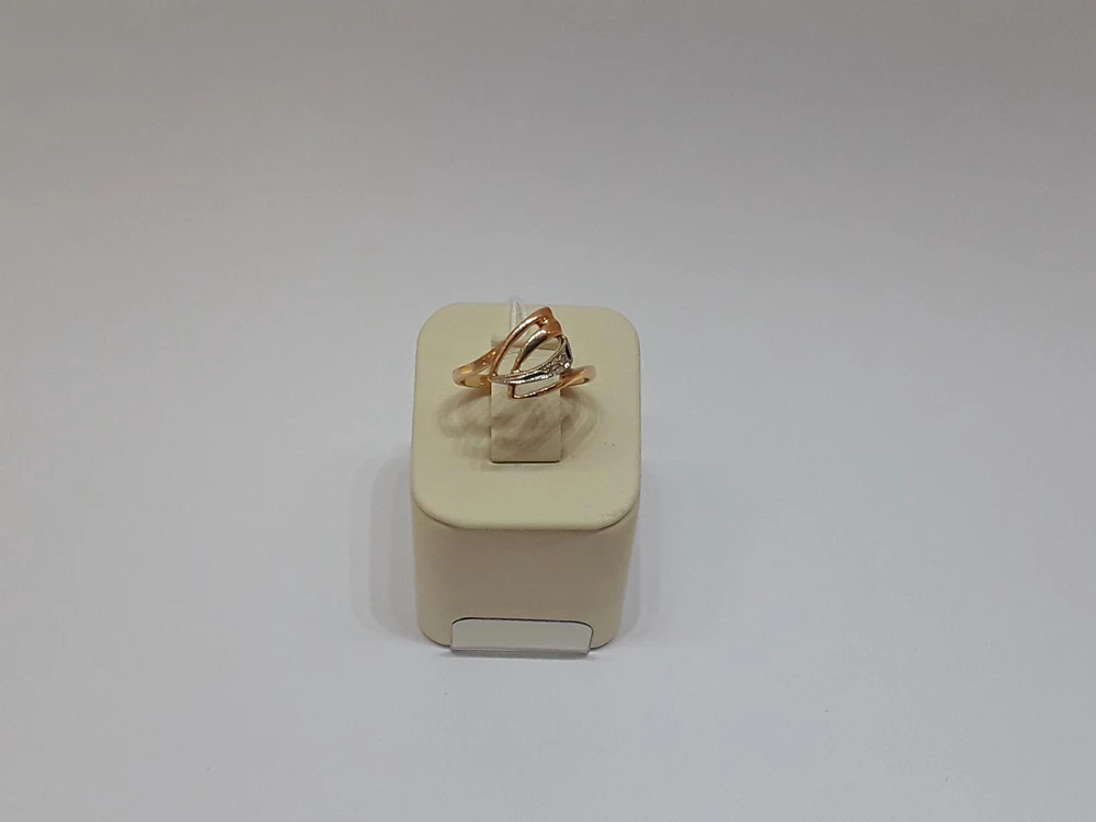 Кольцо из красного золота 585 пробы 1