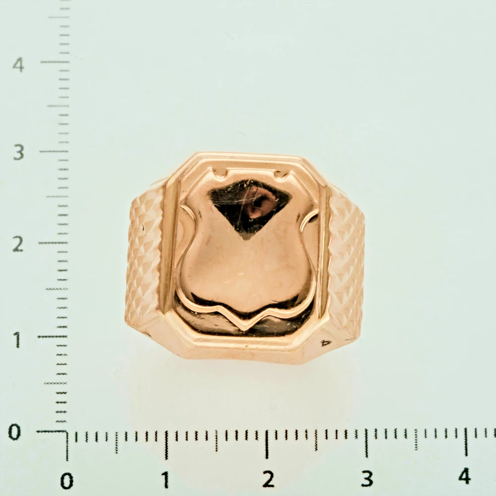 Кольцо из красного золота 583 пробы 2