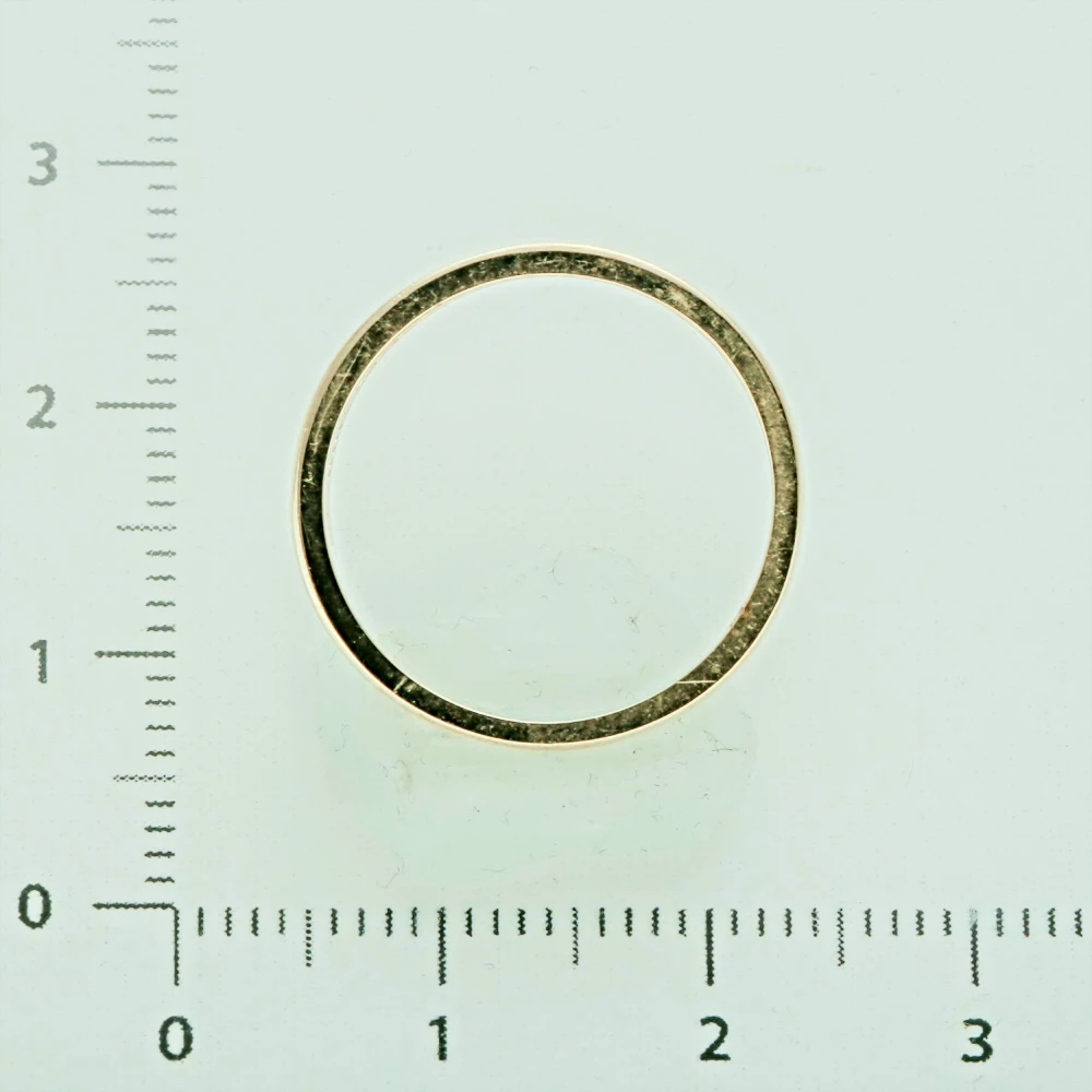 Кольцо с бриллиантом из белого золота 585 пробы 3