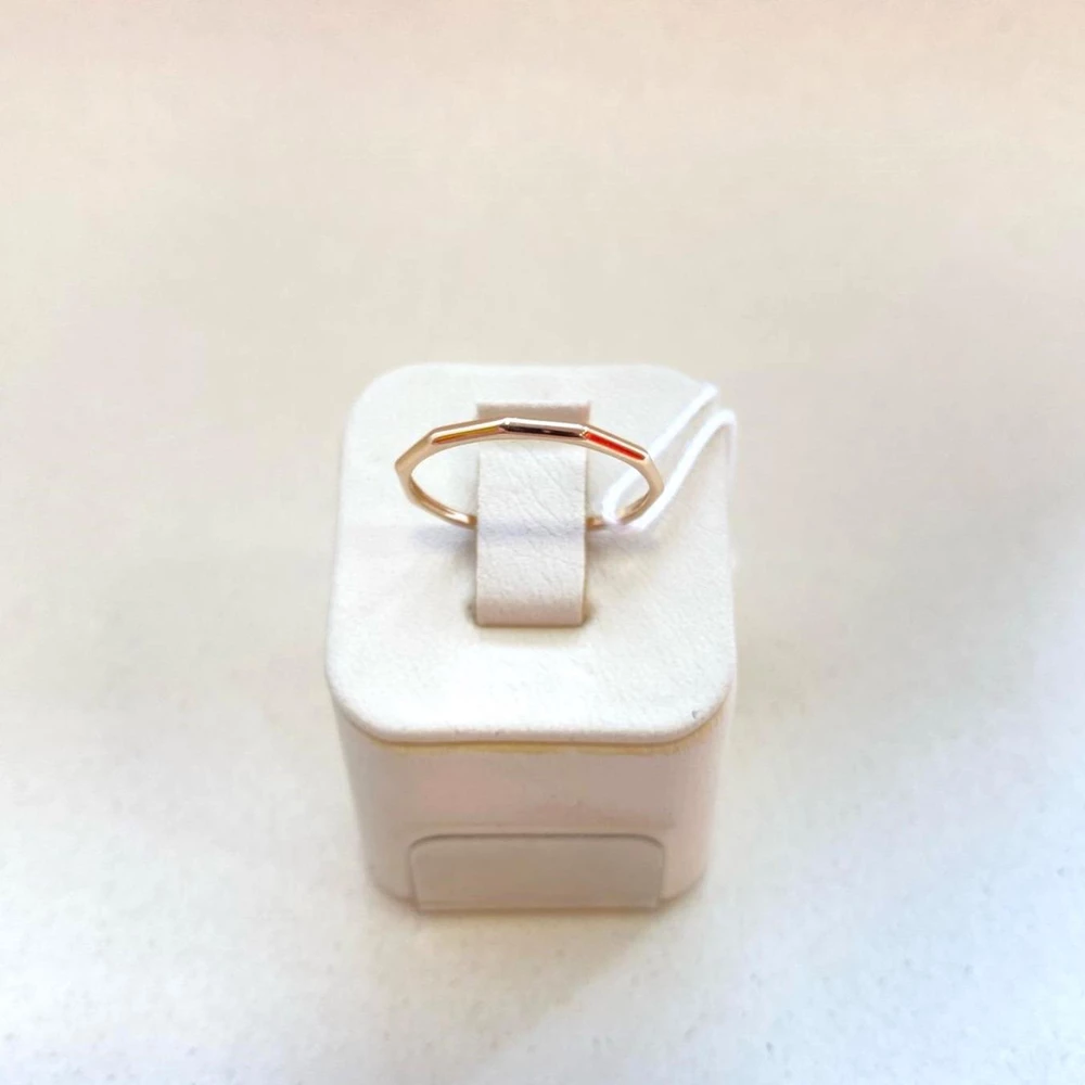 Кольцо обручальное из красного золота 585 пробы