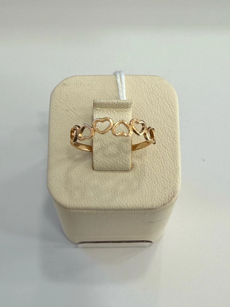 Кольцо из красного золота 585 пробы Кольцо из красного золота 585 пробы