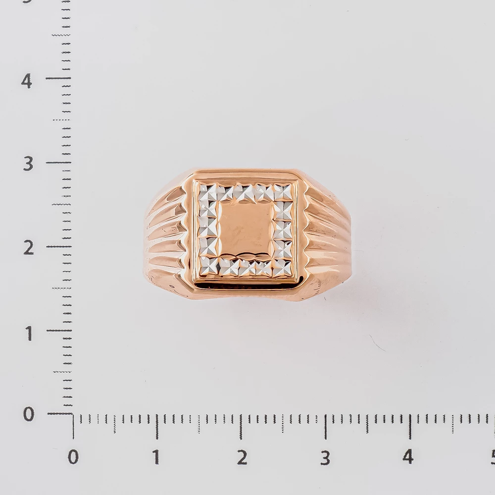 Кольцо из красного золота 585 пробы