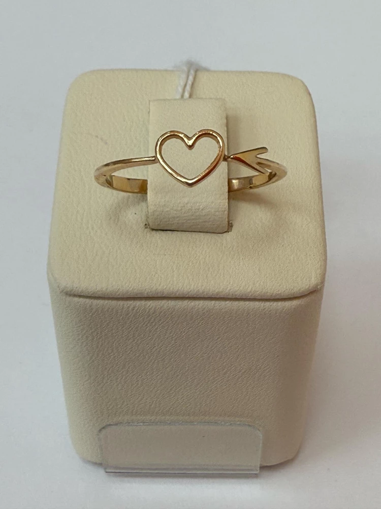 Кольцо из красного золота 585 пробы