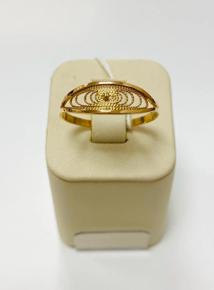 Кольцо из красного золота 585 пробы