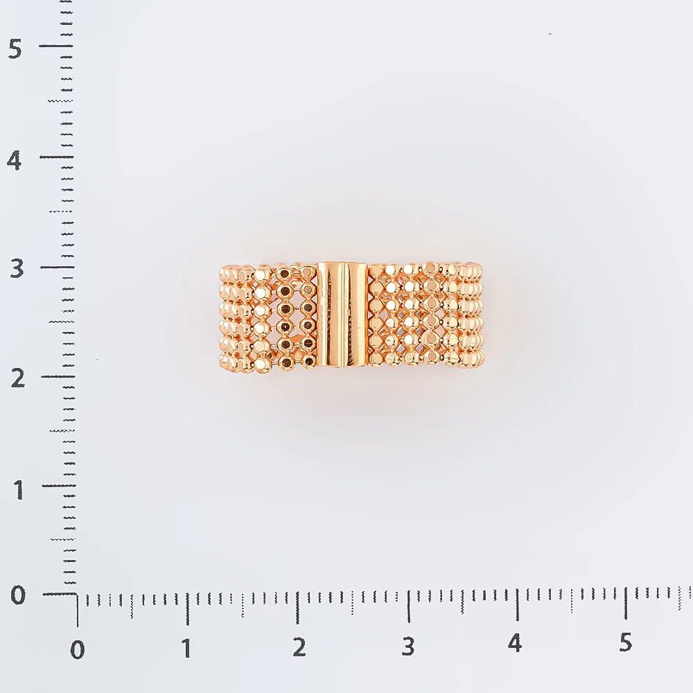 Кольцо из красного золота 585 пробы