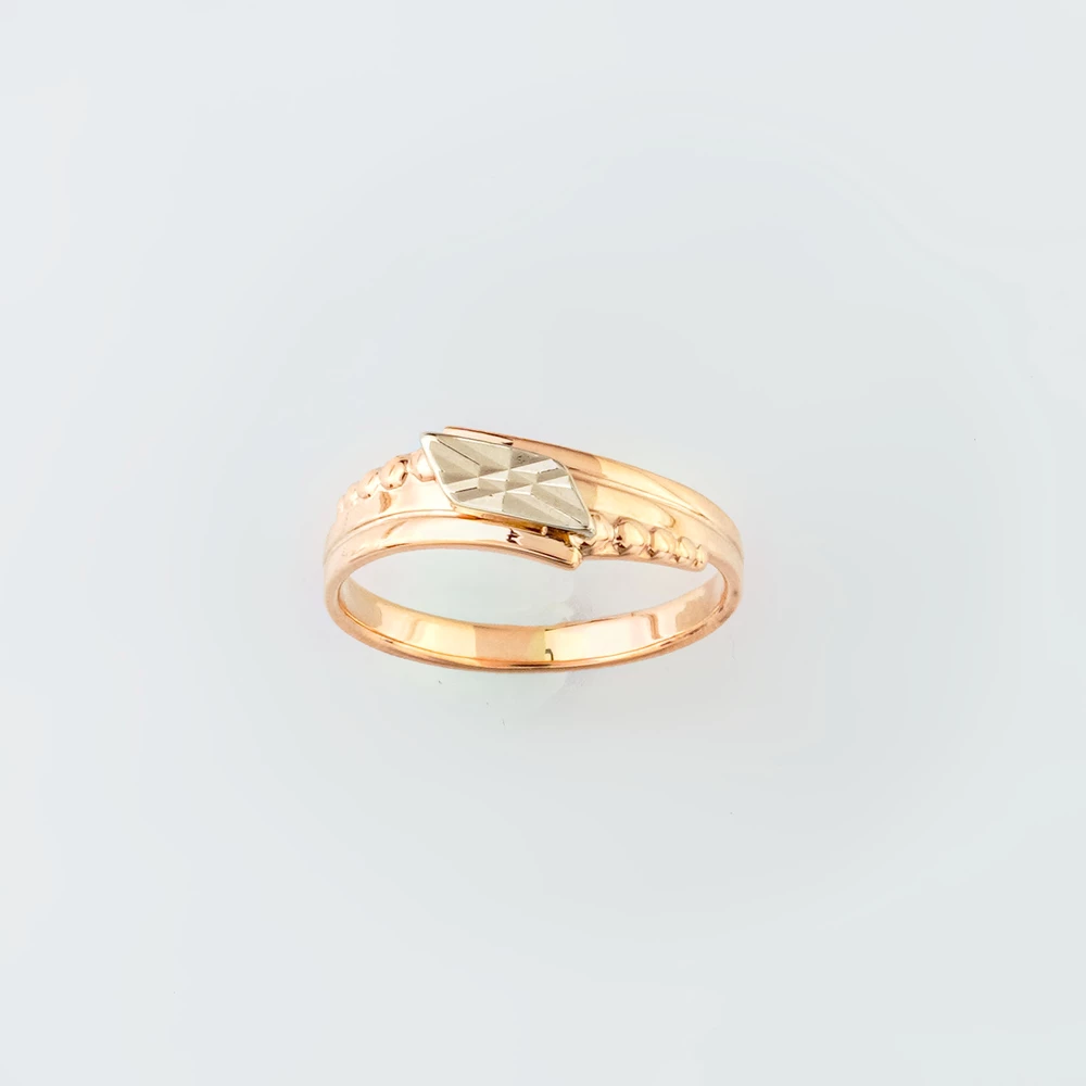 Кольцо из красного золота 585 пробы 1