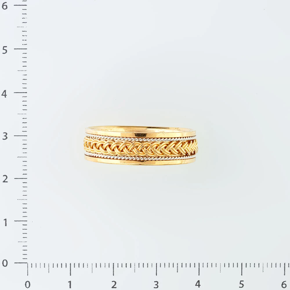 Кольцо из желтого золота 585 пробы