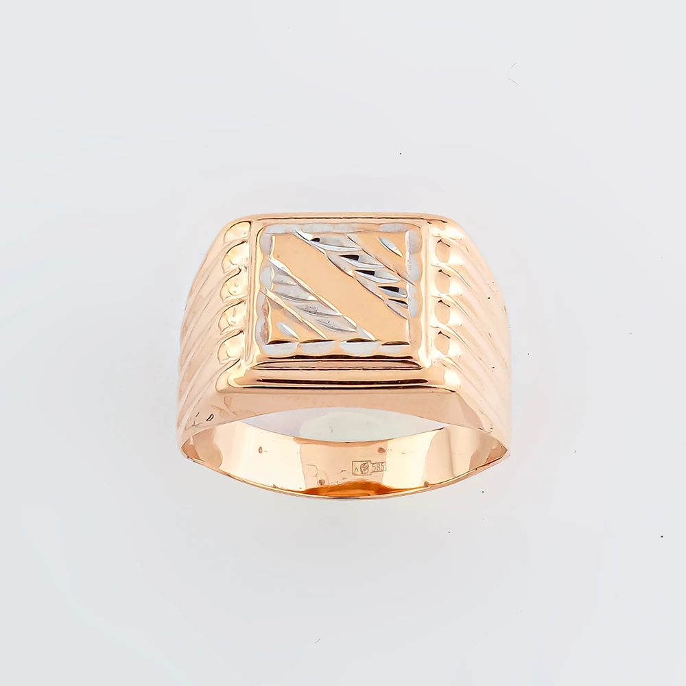 Кольцо из красного золота 585 пробы Кольцо из красного золота 585 пробы