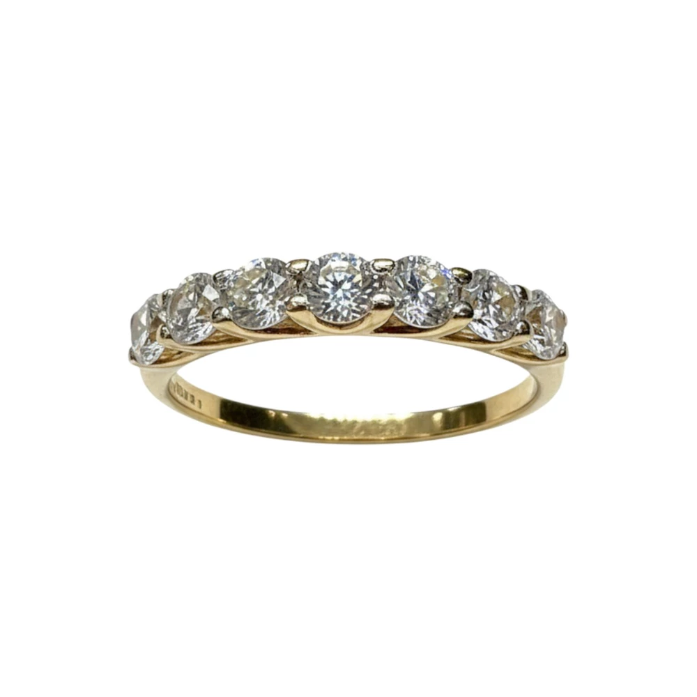 Кольцо с фианитом из красного золота 585 пробы Кольцо с фианитом из красного золота 585 пробы