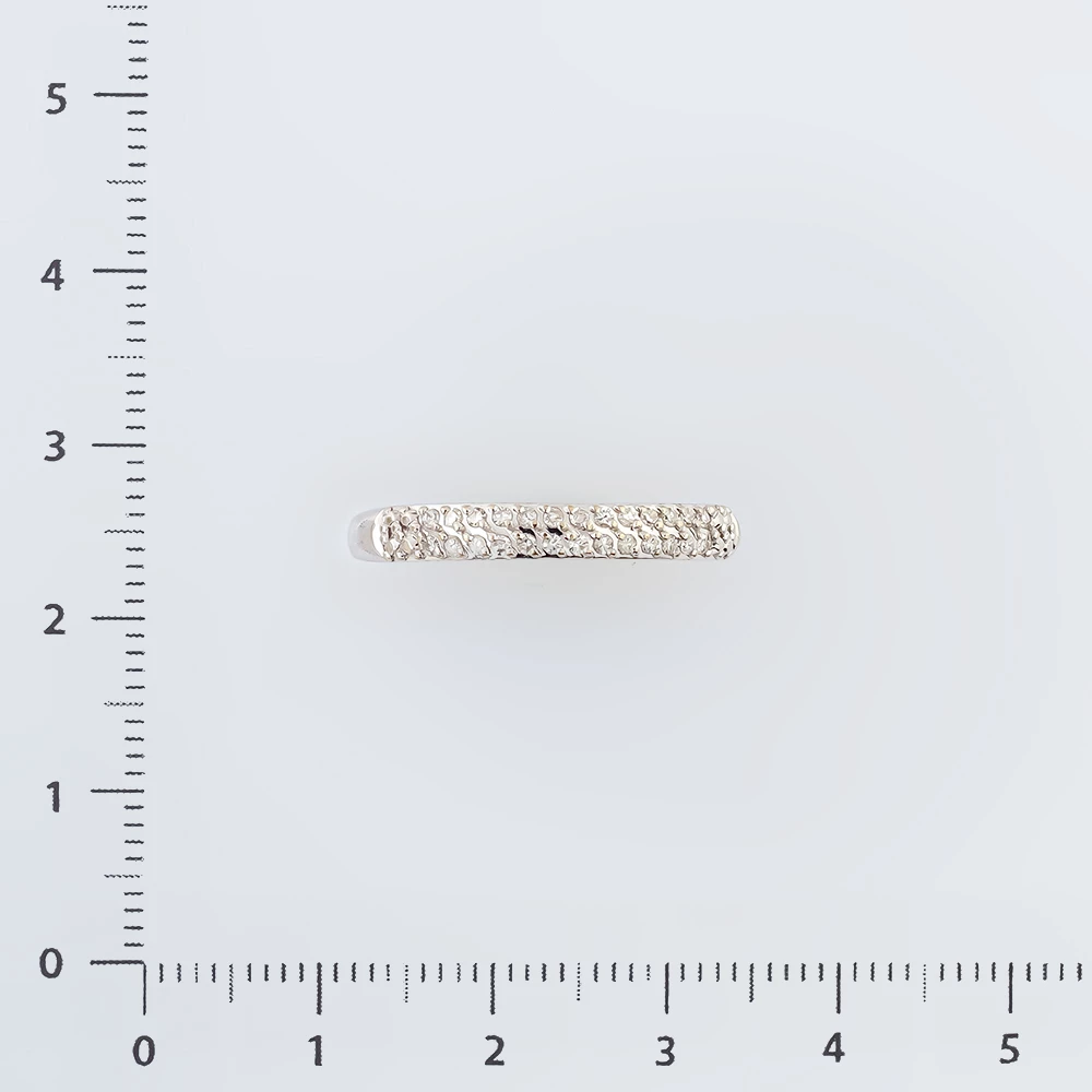 Кольцо с бриллиантом из белого золота 585 пробы