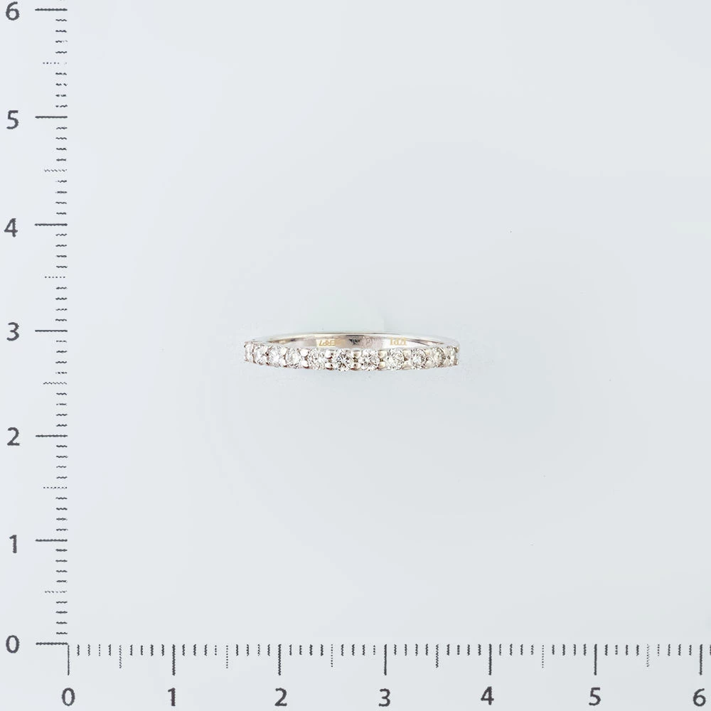 Кольцо с бриллиантом из белого золота 585 пробы 2 Кольцо с бриллиантом из белого золота 585 пробы 2