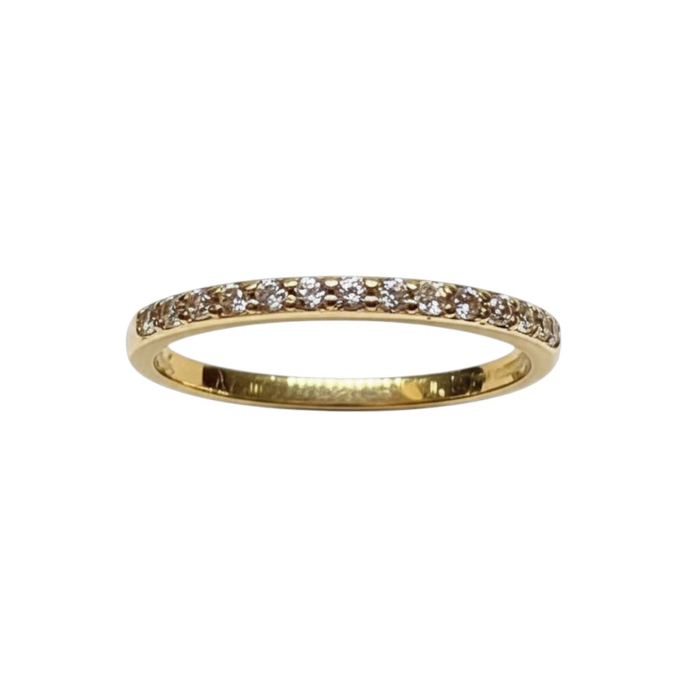 Кольцо с фианитом из красного золота 585 пробы Кольцо с фианитом из красного золота 585 пробы