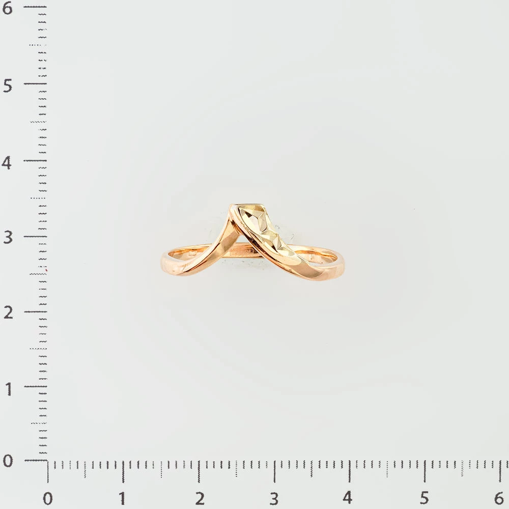 Кольцо из красного золота 585 пробы