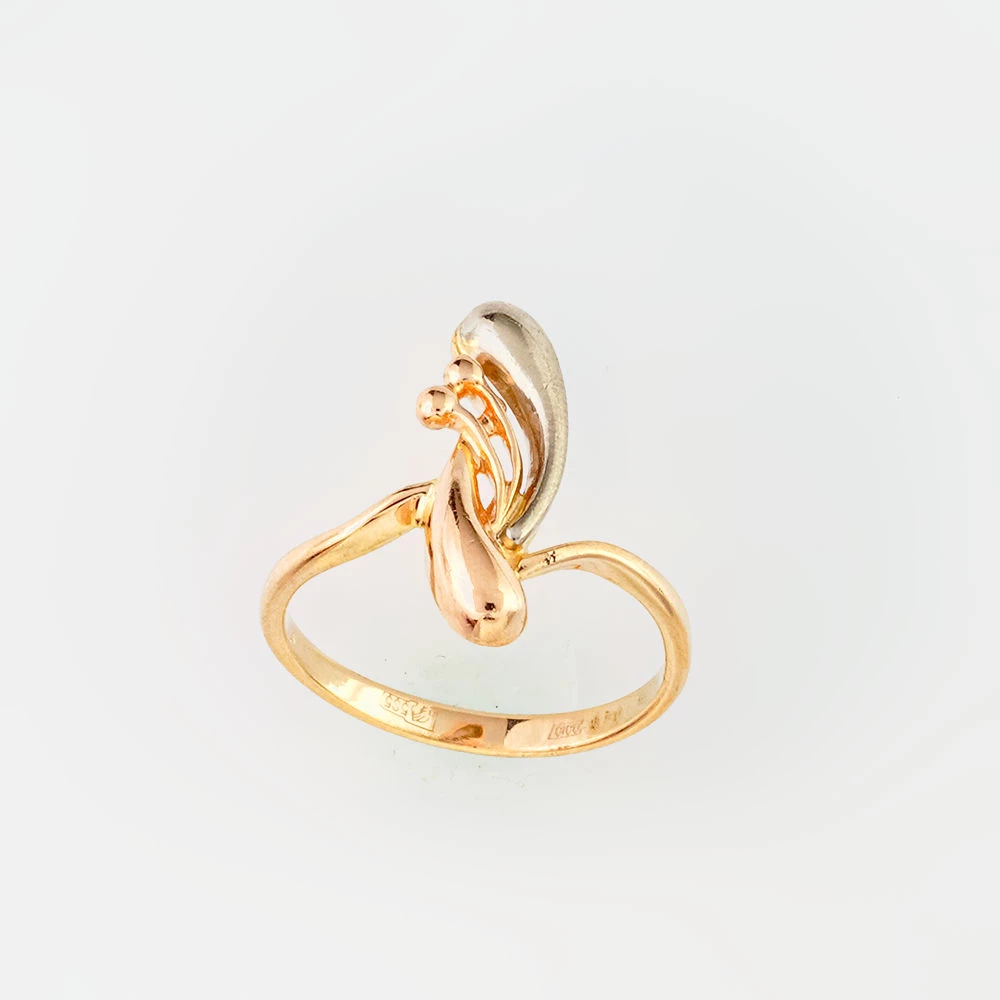 Кольцо из красного золота 585 пробы