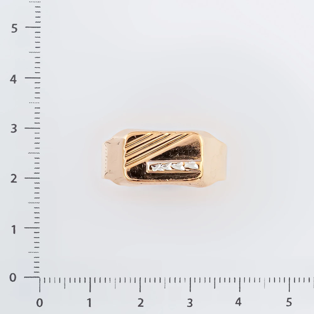 Кольцо из красного золота 585 пробы